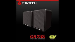 Fantech Gaming Speaker GS201 Surround GS733 Super Bass [upl. by Kcirednek]