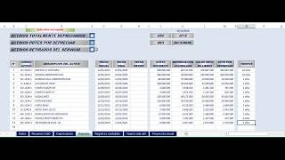 Depreciaciones contables automáticas en excel [upl. by Franklyn]