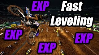 Fast Leveling Exploit Monster Energy Supercross The Official Videogame [upl. by Cordelie]