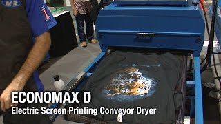 MampRs ECONOMAX D Electric Screen Printing Conveyor Dryer [upl. by Romina]