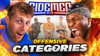 SIDEMEN OFFENSIVE CATEGORIES [upl. by Leamaj870]