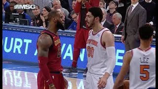 Things Got Chippy Between LeBron James and the Knicks [upl. by Uase]