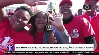 INHAMBANE MARCHA EM APOIO AO CANDIDATO CHAPO [upl. by Laeira246]