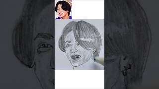 Mastering Portraits Drawing Jungkook from BTS Using the Loomis Method [upl. by Stacee]