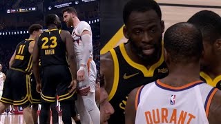 KD HAS TO STOP DRAYMOND amp NURKIC FIGHT FULL FIGHT KLAY PUNCHES BALL quotYALL NEED TO STOPquot [upl. by Xylia]