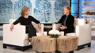 Jane Fonda on Her Legendary Workout Videos [upl. by Tarrance]