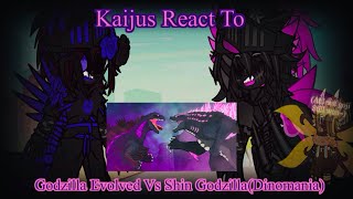 Kaiju’sTItans React To Godzilla Evolved Vs Shin Godzilla ByDinoManiaYT [upl. by Namra]