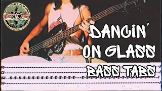 Motley Crue  Dancin On Glass Bass Tab [upl. by Ennyl989]