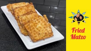 Fried Matzo cooking [upl. by Geoff478]