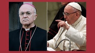 BREAKING Viganò issues NEW letter to Pope Francis [upl. by Ainiger]