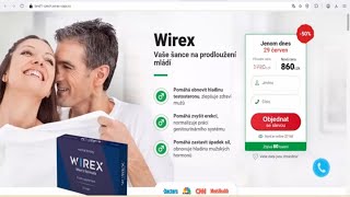 WIREX Czechia  Remedy to boost male libido [upl. by Lotsyrk]