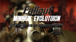 FALLOUT Minigun Comparison FALLOUT 3  FALLOUT 76 [upl. by Tohcnarf848]