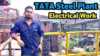 TATA Steel plant electrical work [upl. by Columbyne]