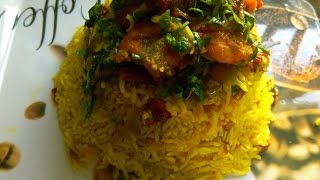 Prawns Biriyani Recipe Malabar style Learn In 2 Minutes [upl. by Tegdig]