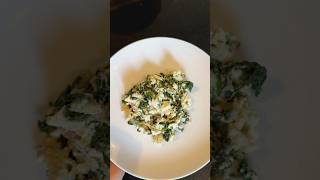 Spinach feta egg scramble [upl. by Eno185]