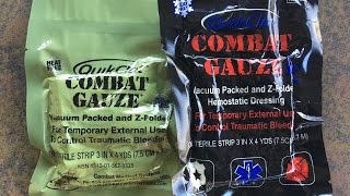 Black Package Combat Gauze [upl. by Mcneely943]