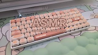 ASMR Epomaker EP84 Plus typing Oliver Twist by Charles Dickens  Ch 2 typelitio 104 WPM [upl. by Aehtrod]