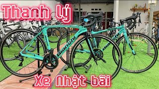 THANH LÝ NHẬT BÃI  Bianchi Oltre Xr3 Vs Bianchi Via Nirone 7  Giá rẻ bèo  0328740283 [upl. by Esinal142]