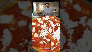 Margarita pizza🍕 recipe by Chef Ranveer brar shorts [upl. by Leumas]