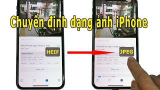 Thay đổi chuyển đổi định dạng ảnh HEIF thành JPEG trên iPhone [upl. by Ash]