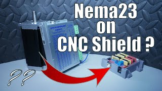 Brancher des NEMA23 sur CNC SHIELD [upl. by Llemar]