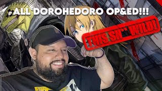 FIRST TIME REACTING to ALL Dorohedoro OP amp ED They had me BUGGIN [upl. by Seiden356]