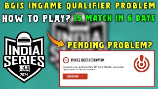 BGIS HOW TO PLAY INGAME QUALIFIER 15 MATCH  BGIS INGAME QUALIFIER [upl. by Autrey393]