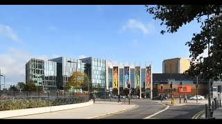 Leeds Playhouse Theatre virtual building tour  Leeds Society of Architects [upl. by Hamrnand]