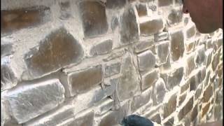 Lime Pointing How to Point a Wall Using Lime Mortar [upl. by Yelrac]