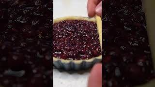 Homegrown amp homemade elderberry tart🌱🥧 shorts [upl. by Eidolem]