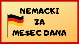 KAKO NAUCITI NEMACKI ZA MESEC DANA [upl. by Onibag]