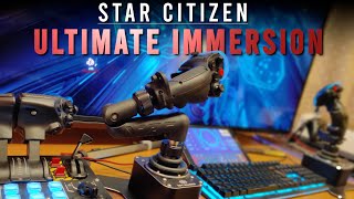 Taking Immersion to the Next Level  HOTAS HOSAS Pedals Head TrackingVoice Control Star Citizen [upl. by Scot707]