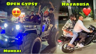 Finally apni Open Gypsy or Haaybusa pahuch gayi Mumbai 😍 ab machegi asli Dhoom 🔥 Ulhasnagar [upl. by Subak]