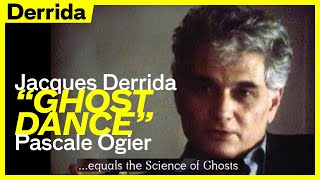 Jacques Derrida and Pascale Ogier Ghost Dance [upl. by Leugimesoj]