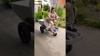 Supper Handy Modified Tricycle country automobile farming agriculture gardenfarmlife funny [upl. by Esbensen]