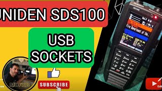 UNIDEN SDS100  TWO USB SOCKETS [upl. by Adranoel]