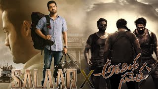 Aravindha Sametha X Salaar  JR NTR  Prabhas  Tollywood [upl. by Ahsie576]