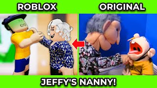 SML Movie vs SML ROBLOX Jeffys Nanny  Side by Side [upl. by Ellenehc]