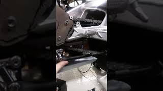 Mounting Pingel shifter on BMW s1000rr [upl. by Enttirb]