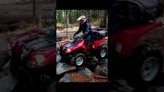 Polaris Sportsman 850 vs Yamaha Grizzly 700 shorts [upl. by Platto]