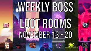 GMS Kronos Weekly Boss Loot Rooms November 1320 [upl. by Dlaner]