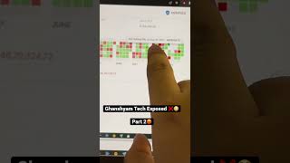 Ghanshyam Tech Exposed Part 2 😳❌ ghanshyamtechfakepnl ghanshyamtechexposed ghanshyamtech [upl. by Omlesna]