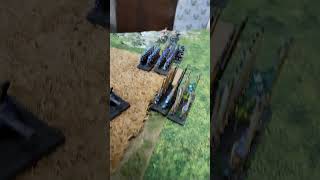 30 years war Using Pikemans Lament rules and Warlords Epic scale Pike and Shotte [upl. by Murvyn997]