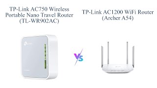 TPLink AC750 vs AC1200 Router Comparison 📶🔥 [upl. by Hurlow]