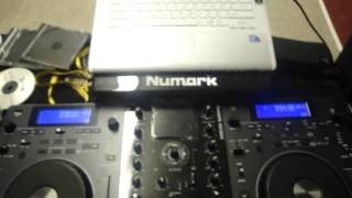 how to connect the numark mixdeck with vitualdj mixdeck and vdj [upl. by Eserahc]