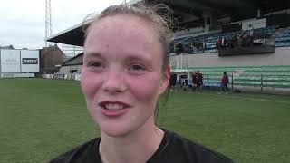 Loes Van Mullem na SC Eendracht Aalst Ladies  KVC Westerlo Ladies op 28102023 [upl. by Kelvin]