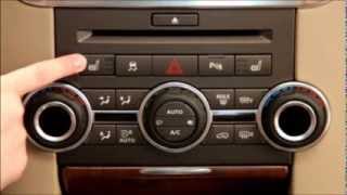 How To Operate the Land Rover LR4 Climate Controls [upl. by Nirb]