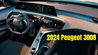 2024 Peugeot 3008 with Panoramic i Cockpit Interior Revealed [upl. by Noiram]