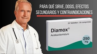 Acetazolamida Diamox 💊 Para qué sirve dosis efectos secundarios y contraindicaciones [upl. by Merna]