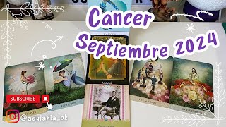 Cancer Septiembre 2024 Necesitas armonia ⚖️💫 Tarot Amor y Trabajo [upl. by Sirod]